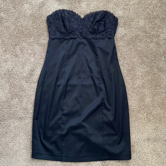 Forever 21 | Dresses | Vintage Black Satin Dress | Poshmark